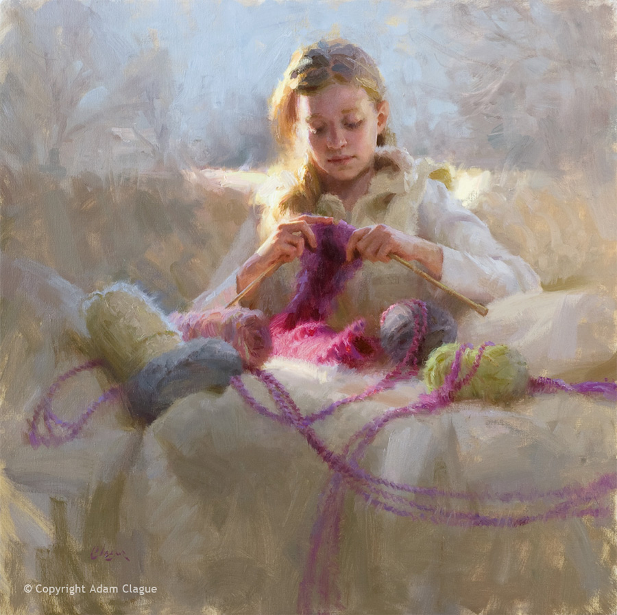 Knitter's Gift by Adam Clague